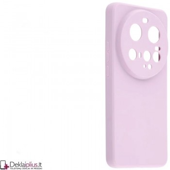 Liquid Air guminis šviesiai violetinis dėklas - su kameros apsauga (Xiaomi 15 Ultra)